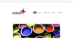 Desktop Screenshot of preferredautopaint.com